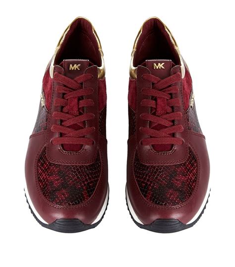 michael kors sneaker damen rot|michael kors sneakers women's.